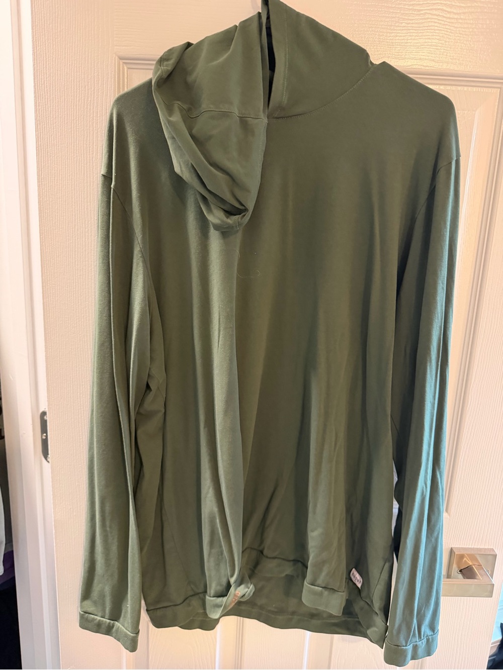Rhone Men’s Lightweight Performance Hoodie Olive Green XL